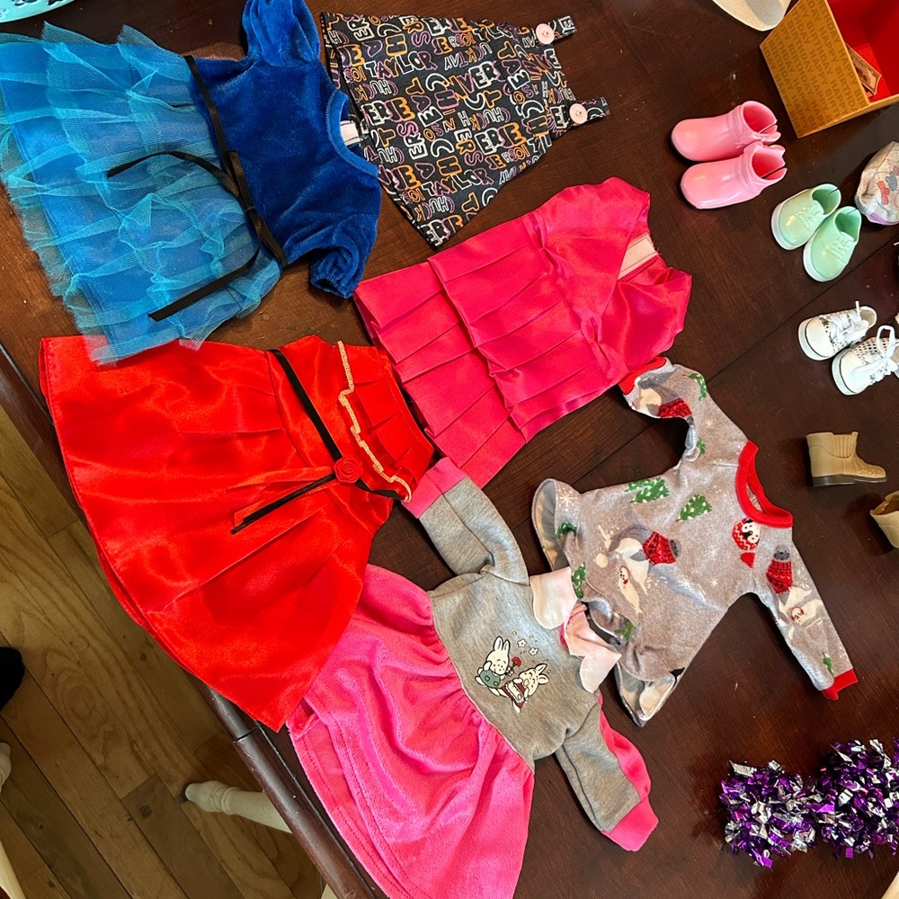American girl doll clothing lot